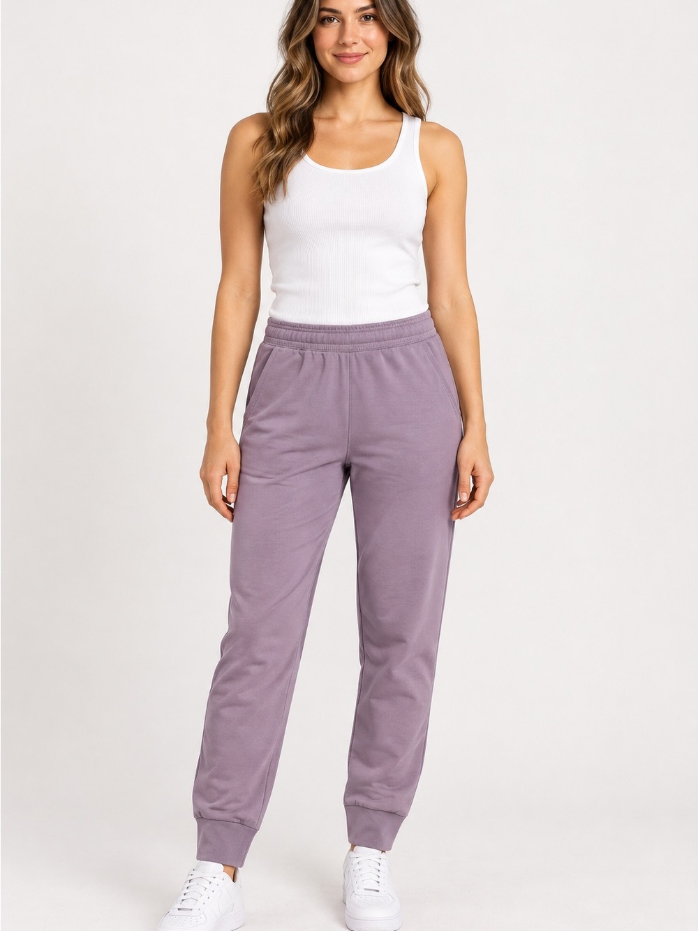 NWT Eddie Bauer Mauve Relaxed Jogger Pants